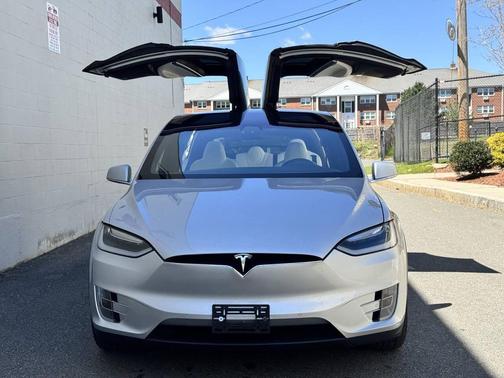 Silver 2017 Tesla Model X 100D