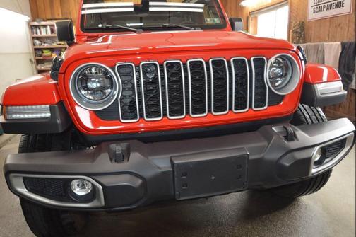 FIRECRACKER RED 2025 Jeep Wrangler 4xe Sahara