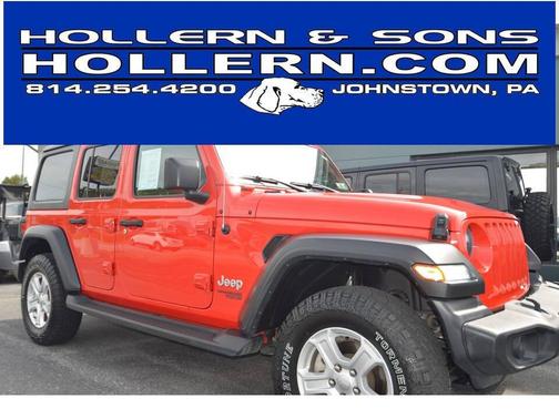 FIRECRACKER RED 2020 Jeep Wrangler Unlimited Sport