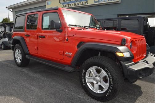 FIRECRACKER RED 2020 Jeep Wrangler Unlimited Sport