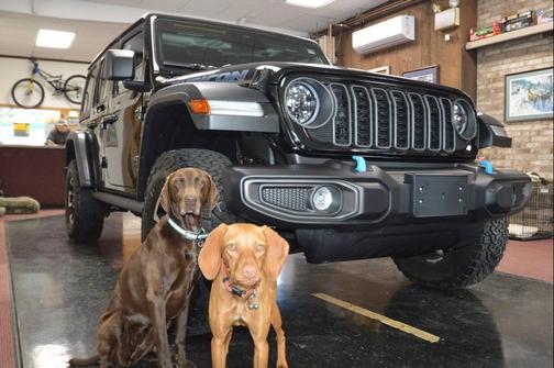 Black 2025 Jeep Wrangler 4xe Rubicon
