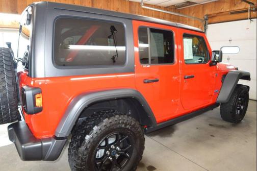 FIRECRACKER RED 2025 Jeep Wrangler 4xe Willys