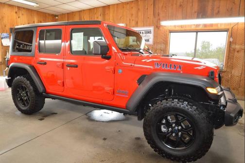 FIRECRACKER RED 2025 Jeep Wrangler 4xe Willys