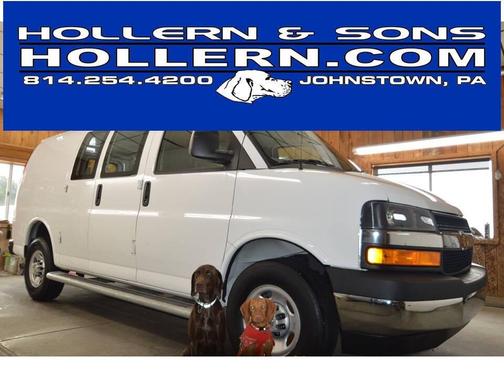 White 2024 Chevrolet Express 2500 2500 3dr Cargo Van