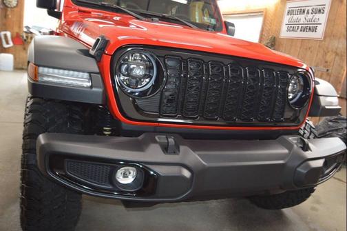 FIRECRACKER RED 2025 Jeep Wrangler 4xe Willys