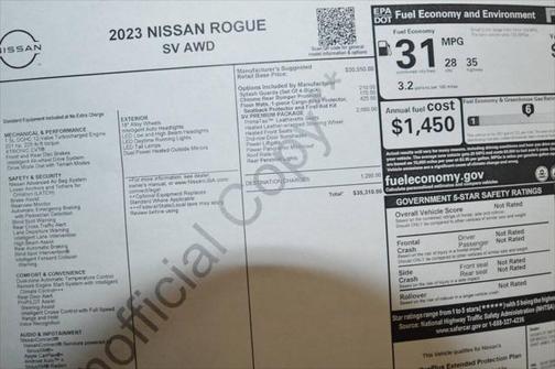 2023 Nissan Rogue SV