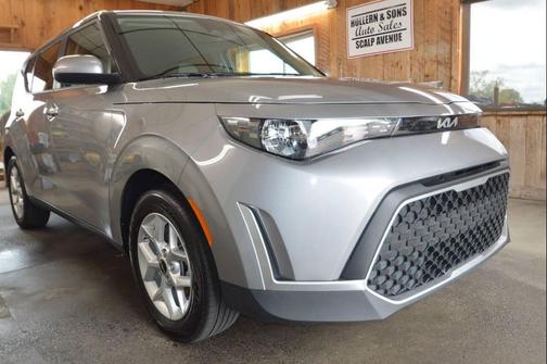 Steel Gray 2025 Kia Soul LX 4dr Crossover