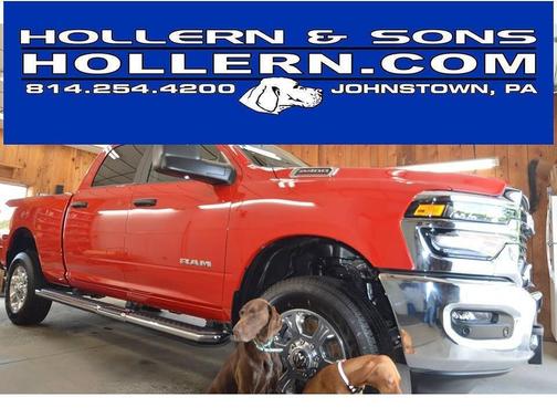 Flame Red Clear Coat 2026 RAM 2500 Big Horn 4x4 4dr Crew Cab 6.3 ft. SB Pickup