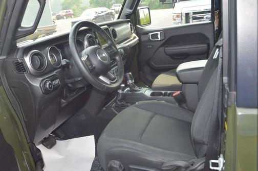 Sarge Green Clear Coat 2022 Jeep Wrangler Sport S