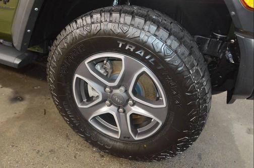 Sarge Green Clear Coat 2022 Jeep Wrangler Sport S