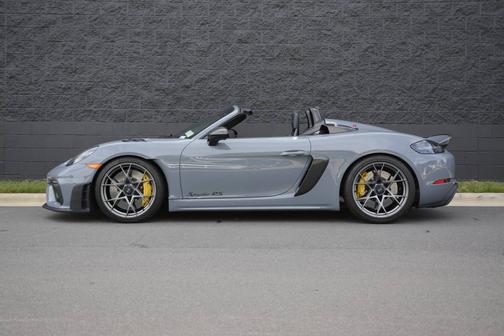 Arctic Grey 2024 Porsche 718 Spyder