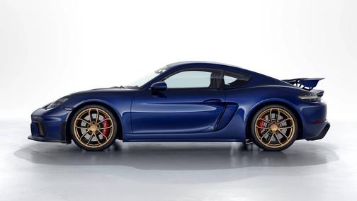Gentian Blue Metallic 2022 Porsche 718 Cayman