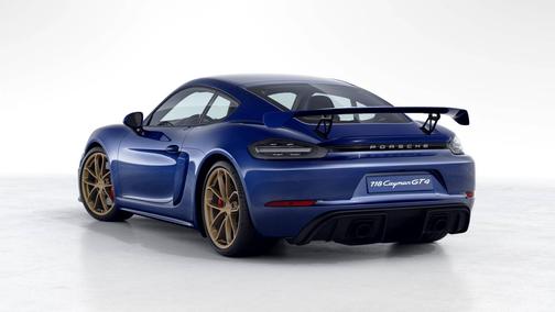 Gentian Blue Metallic 2022 Porsche 718 Cayman