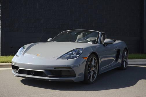 Arctic Grey 2024 Porsche 718 Boxster
