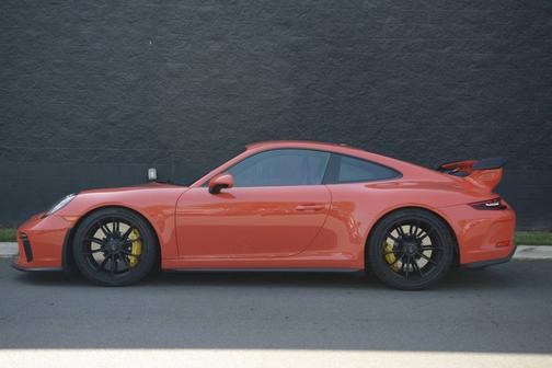 Lava Orange 2018 Porsche 911