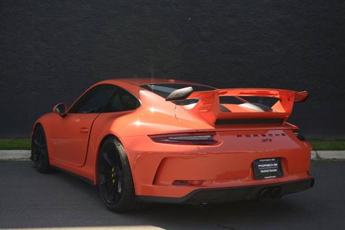 Lava Orange 2018 Porsche 911