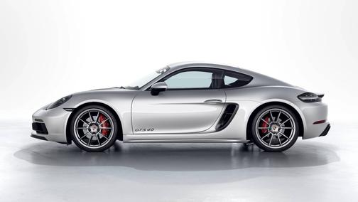 GT Silver Metallic 2025 Porsche 718 Cayman