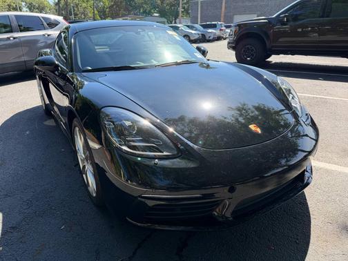 Black 2019 Porsche 718 Cayman