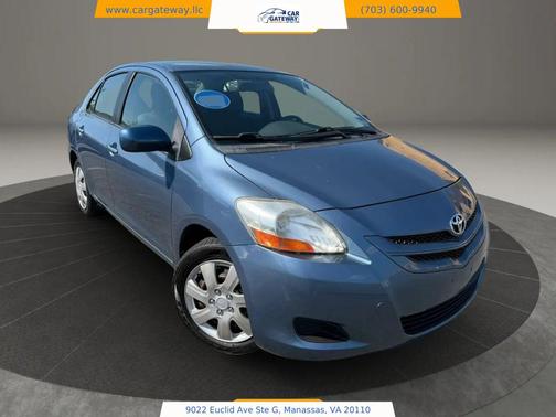 Blue 2008 Toyota Yaris Base
