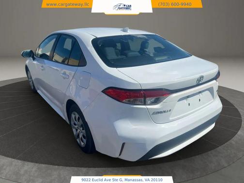 White 2020 Toyota Corolla LE