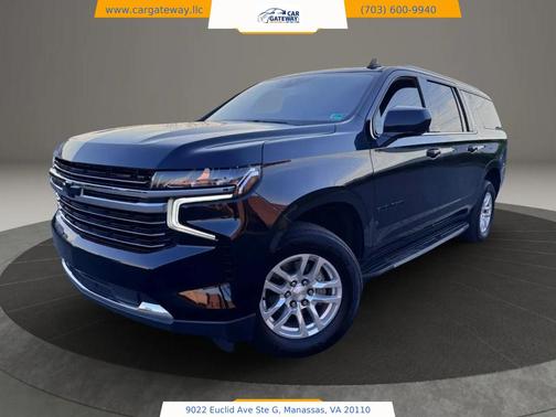 Black 2021 Chevrolet Suburban LT