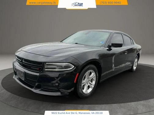 Pitch Black Clearcoat 2020 Dodge Charger SXT