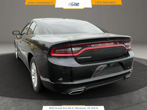 Pitch Black Clearcoat 2020 Dodge Charger SXT