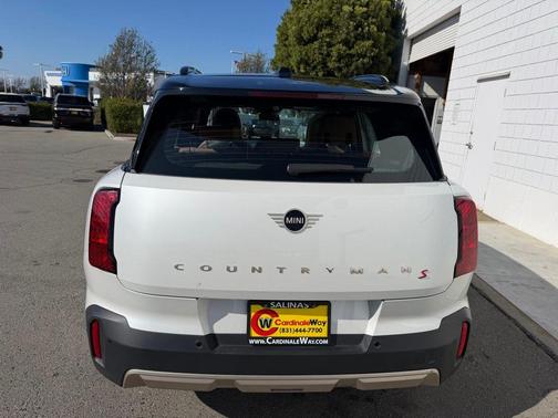 White Metallic 2025 MINI Countryman S