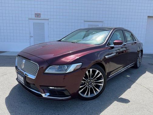 Burgundy 2017 Lincoln Continental Reserve