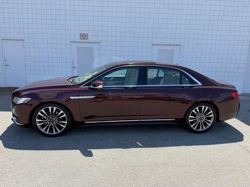 Burgundy 2017 Lincoln Continental Reserve
