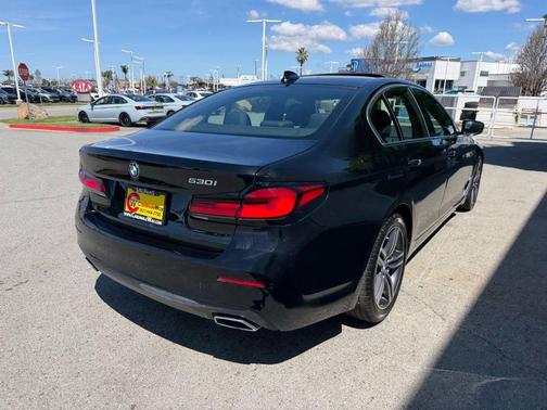 Jet Black 2023 BMW 530 i