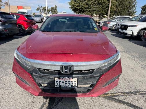 Red 2018 Honda Accord Touring