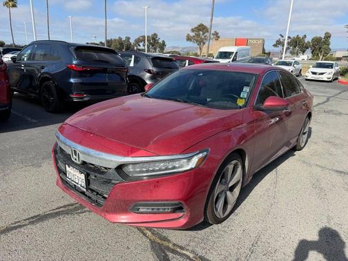 Red 2018 Honda Accord Touring