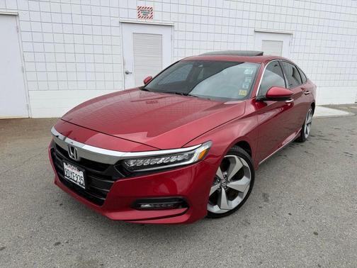 Red 2018 Honda Accord Touring