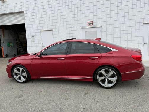 Red 2018 Honda Accord Touring