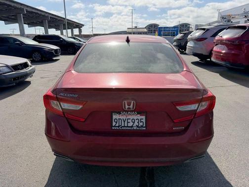 Red 2018 Honda Accord Touring
