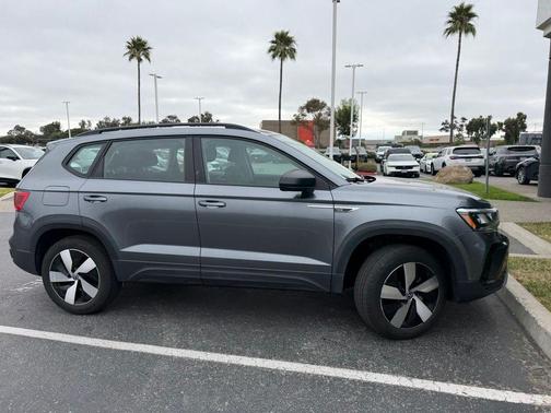 Platinum Gray Metallic 2024 Volkswagen Taos 1.5T S
