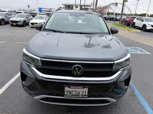 Platinum Gray Metallic 2024 Volkswagen Taos 1.5T S