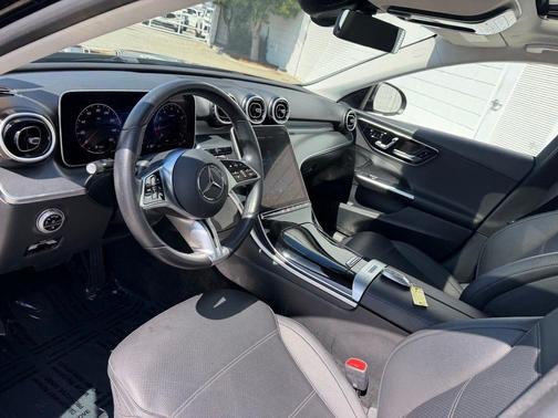 Black 2025 Mercedes-Benz C-Class C 300