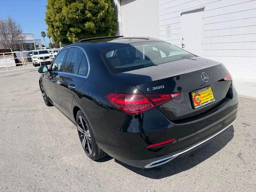 Black 2025 Mercedes-Benz C-Class C 300
