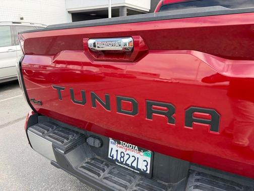 Red 2022 Toyota Tundra Limited