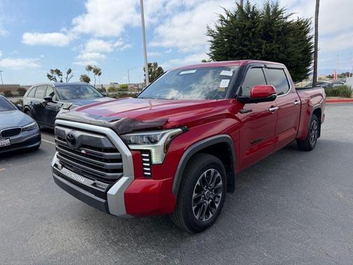 Red 2022 Toyota Tundra Limited