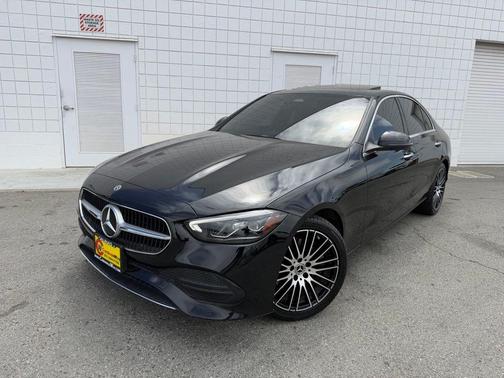 Black 2022 Mercedes-Benz C-Class C 300