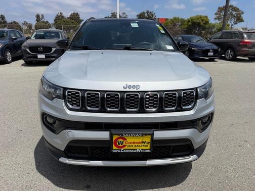 Silver 2025 Jeep Compass Limited