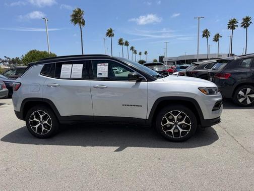 Silver 2025 Jeep Compass Limited