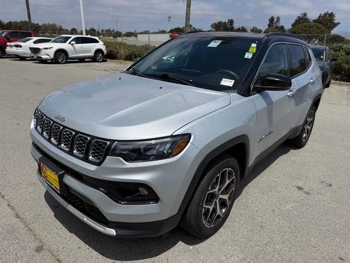 Silver 2025 Jeep Compass Limited