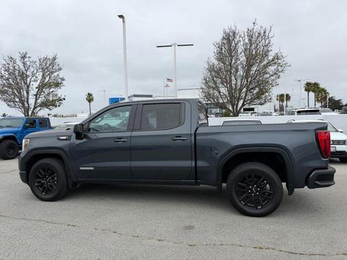 Pacific Blue Metallic 2021 GMC Sierra 1500 Elevation