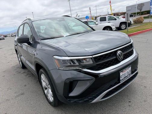 Platinum Gray Metallic 2023 Volkswagen Taos 1.5T S