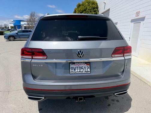 Platinum Gray Metallic 2021 Volkswagen Atlas 3.6 V6 SEL
