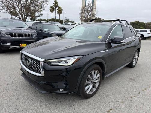 Black Obsidian 2022 INFINITI QX50 ESSENTIAL